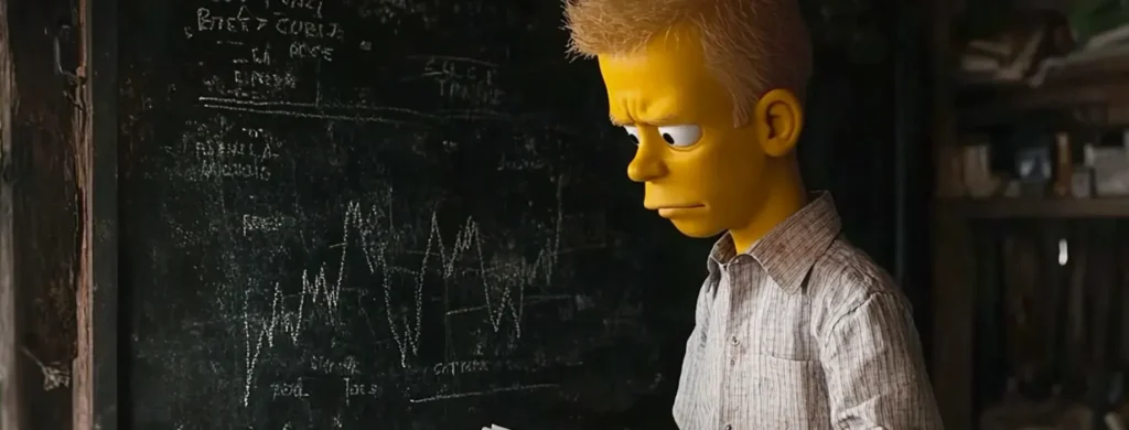 Motif de Trading Bart Simpson